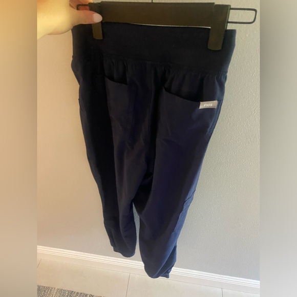 High wasted Zamora FREEx lined jogger scrub pants size xxs/p. - Picture 3 of 6